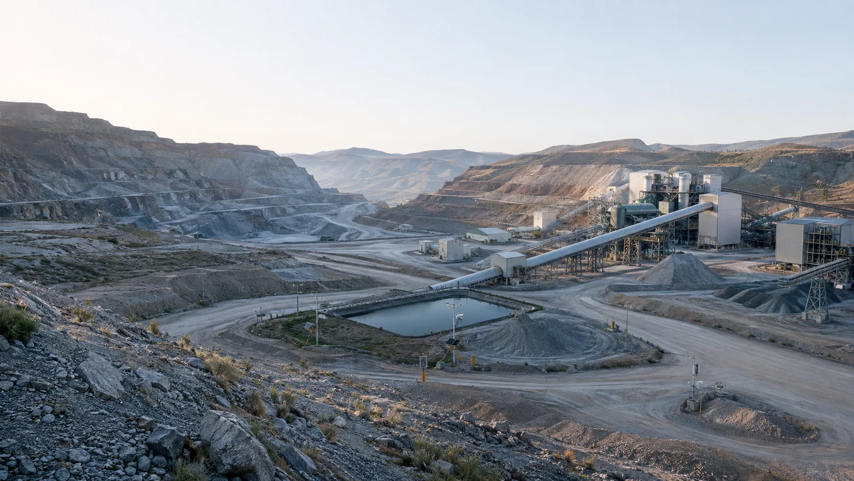 Modern ve sorumlu kritik mineral madenciliği ile cevher işleme altyapısı